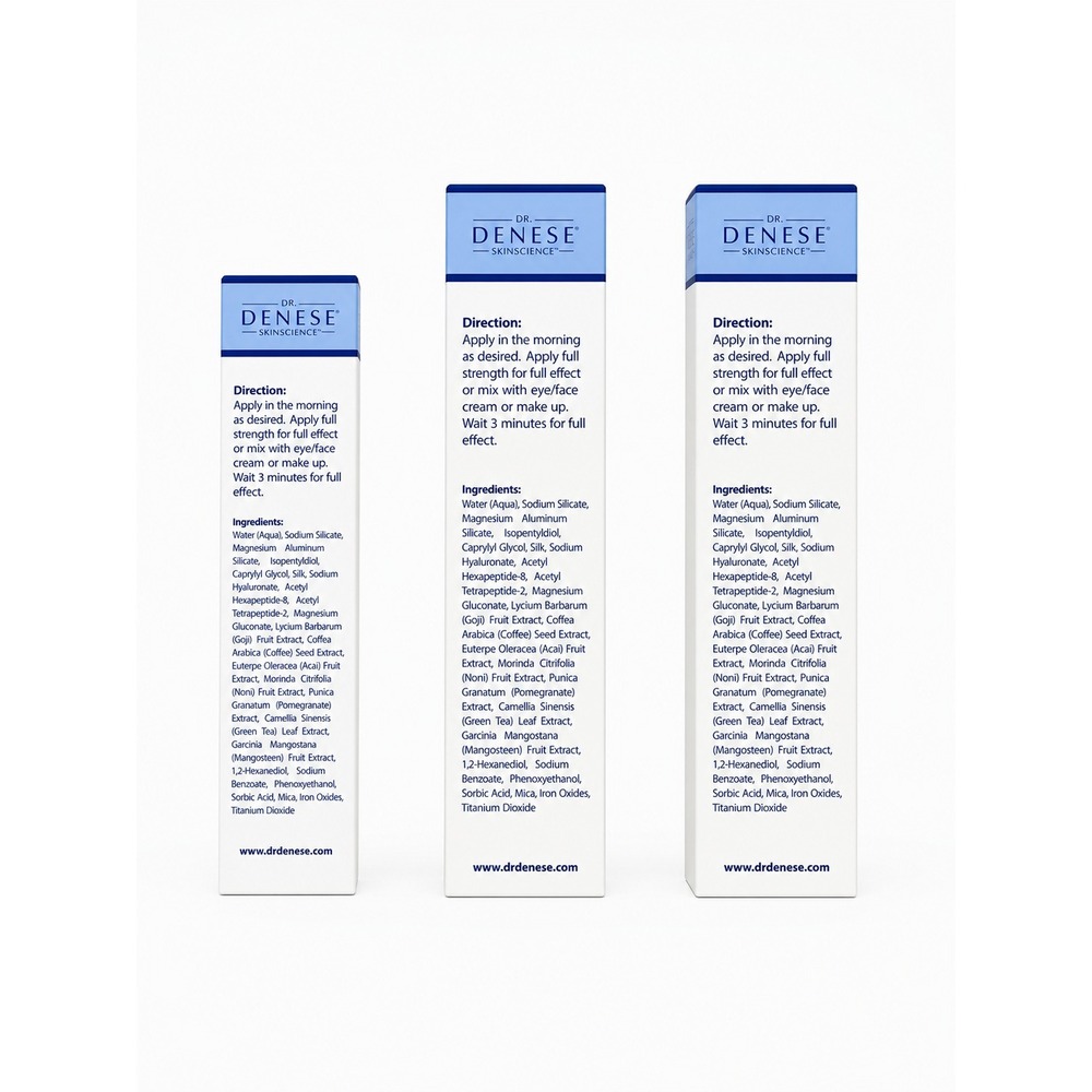 Dr. Denese‎ SkinScience Wrinkle Lost 3 Min Wrinkle Reducer Set 1oz & 2oz Bottles - Picture 2 of 3